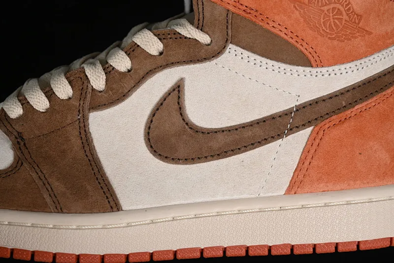 All categories Air Jordan Jordan series basketball shoes Air Jordan 1 High Air Jordan 1 High OG "Dusted Clay" AJ1 Joe 1 Dune cocoa high-top basketball shoes FQ2941-200
